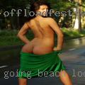 Going beach looking girls